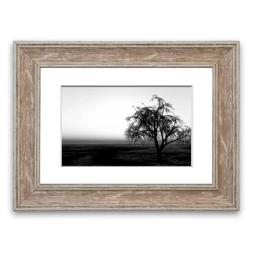 East Urban Home 'The Way the Wind Blows' Framed Photographic Print East Urban Home Size: 93 cm H x 70 cm W, Frame Options: Walnut Washed  - Size: 93 cm H x 70 cm W