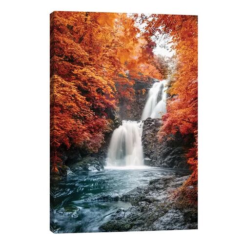 East Urban Home 'Isle of Skye Waterfall Ulg II' Photographic Print on Wrapped Canvas East Urban Home  - Size: Small
