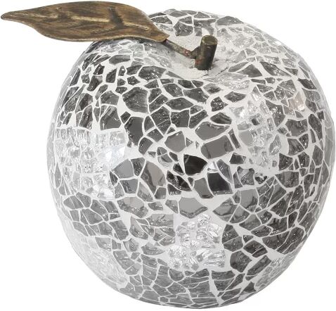 Home Essence Mosaic Apple Ornament (Set of 6) Home Essence Colour: Mirrored  - Size: 76cm H X 44cm W X 44cm D