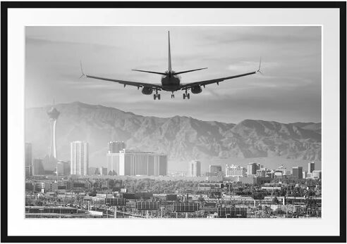 East Urban Home Trip to Las Vegas Framed Photographic Print East Urban Home Size: 70cm H x 100cm W  - Size: 114.3 cm H x 76.2 cm W