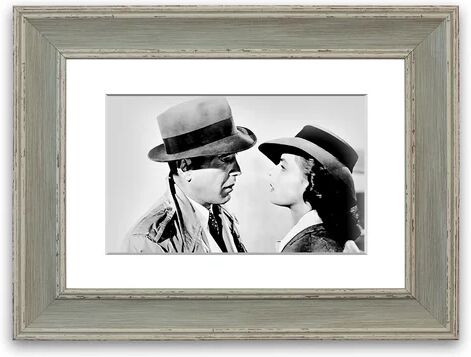 East Urban Home 'Casablanca the Look' Framed Photographic Print East Urban Home Size: 50 cm H x 70 cm W, Frame Options: Blue  - Size: 93 cm H x 70 cm W