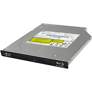 Hitachi BU40N Internal UHD Blu-Ray/DVD Drive/Burner, Slim 9.5 mm Rewriter for Laptop, Desktop PC, Windows 10 Compatible, Ultra HD 4K Playback, M-Disc Support (Bare Drive)