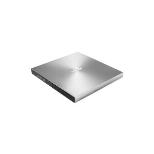 ASUS ZenDrive U9M SDRW-08U9M-U - Disk drev - DVD±RW (±R DL) - 8x/8x - USB 2.0 - ekstern - sølv