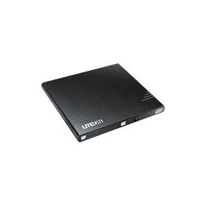 LiteOn eBAU108 - Disk drev - DVD±RW (±R DL) - 8x/8x - USB 2.0 - ekstern - hvid