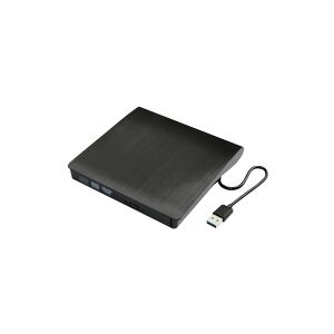 CoreParts - Disk drev - DVD-RW - 8x - USB 3.2 Gen 1 - ekstern - sølv