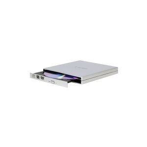 Gembird DVD-USB-02 - Disk drev - DVD±RW (±R DL) / DVD-RAM - 8x/8x/5x - USB 2.0 - ekstern