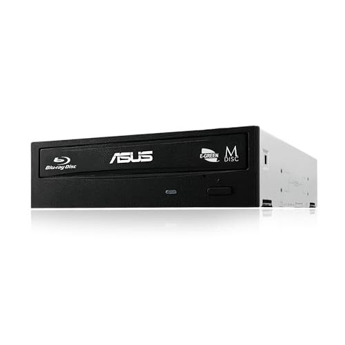 Asus BW-16D1HT Silent interne Blu-Ray-brander (16x BD-R (SL), 12x BD-R (DL), 16x DVD±R), bulk, BDXL, Sata, zwart