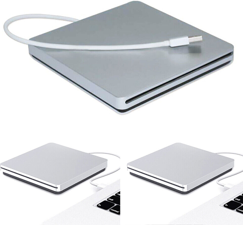 Unbranded Portable Slot-in CD DVD Player Burner Type-C Port For Mac MacBook Air Pro Laptop