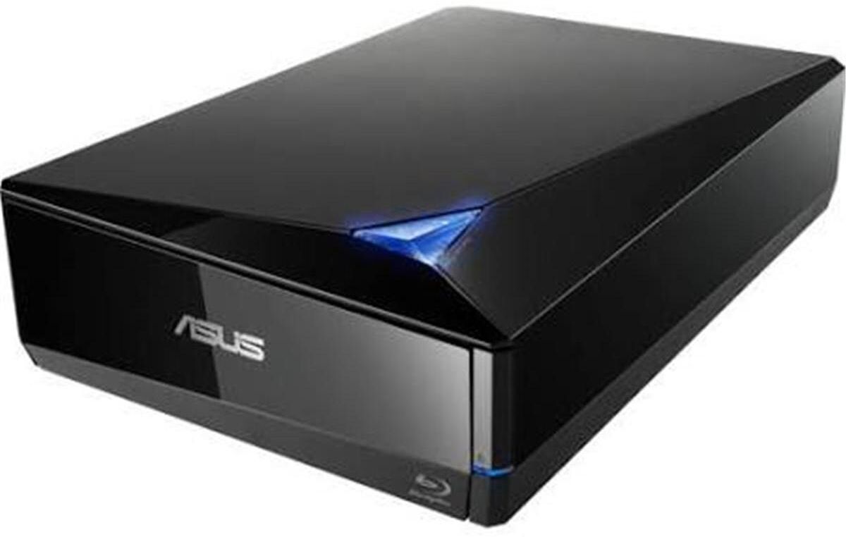 Asus Bw-16D1X-u Bluray Drive 16x Writing Speed Usb 3.0 for Both Mac & Pc Optical Drive - Black