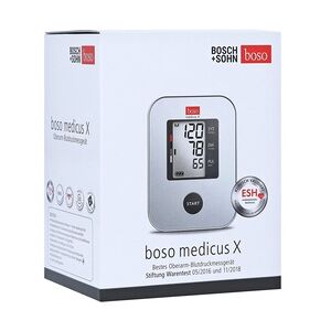 BOSO Medicus X vollautomatisches Oberarm Blutdruckmessgerät 1 Stück