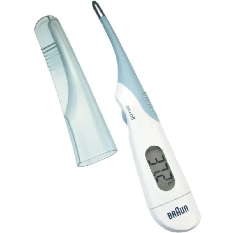 Prt 1000 - Kontakt - Türkis - Weiß - Oral - Rechteckig - Unterarm - 32 - 42,9 °c - 10 s - lcd - Braun