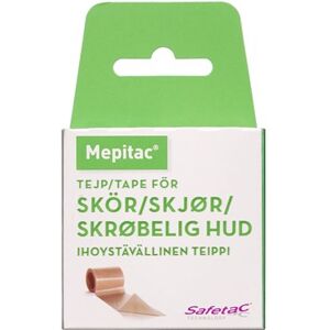 Mepitac Tape med Safetac 2cm x 3m Medicinsk udstyr 1 stk - Forbindinger