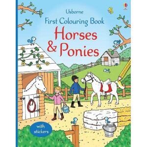 MediaTronixs First Colouring  Horses and Ponies (First Colouring … by Jessica Greenwell