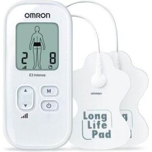 Omron E3 intens transkutan elektrisk nervestimulation (TENS) Hvid