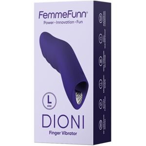 FemmeFunn Dioni Stor fingervibrator Mørk Lilla