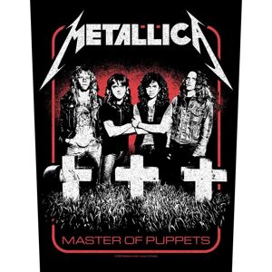 Metallica Back Patch: Master Of Puppets Band