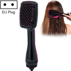 My Store multifunktionel elektrisk hårblæserbørste varmlufthårkrøller frisør hårstylingsenhed, stik Standard: EU (rosa)