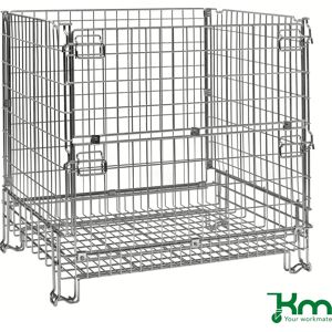 Kongamek Trådkurv Fold- Og Stabelbar,1200x1000x1180,1000 Kg