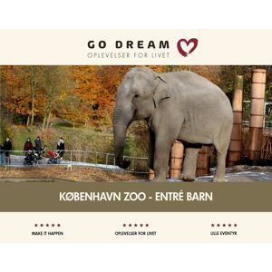 Go Dream Oplevelsesgave - København Zoo, Entre Barn
