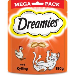 Dreamies Kattegodbidder, Kylling, 180 G