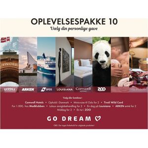 Go Dream Oplevelsespakke 10