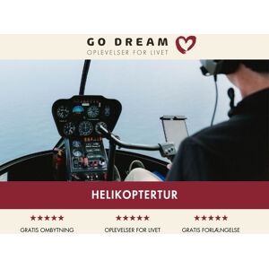 Go Dream Oplevelsesgave - Helikoptertur