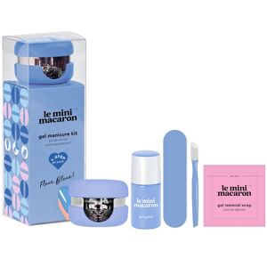 Le Mini Macaron Gel Manicure Kit - Fleur Bleue