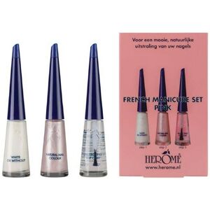 Herome French Manicure Set Pink 3 x 10 ml