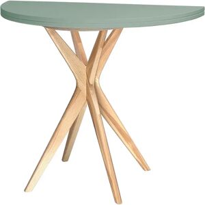 Ragaba Jubi Halvrundt Udtrækkeligt Bord Diam. 90cm Sage Green