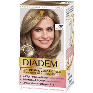 Diadem Hårpleje Coloration 712 Medium Ash Blonde3in1 Verzorging Kleurcrème