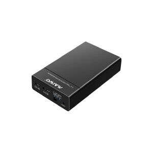 DELTACOIMP USB 3.0 Twobay external cabinett up to 9.5mm 5 Gbps black