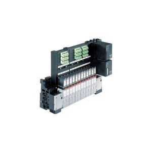 Bürkert 8640 236022 Ventilø 16 x (2 x 3/2) ventilfunktion NC Aktivering (pneumatik) Profibus DPV1 med RIO Master 1 stk