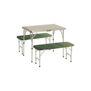 Coleman 205584, 4 sæde(r), Indbyggede sæder, Aluminium, Hvid, 8,4 kg