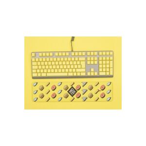 Mionix MNX-05-27001-DE, Tastaturhætte, Acrylonitrilbutadienstyren, Gul