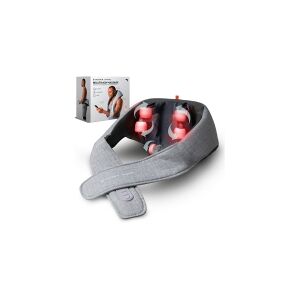 SHARPER IMAGE MASSAGER REALTOUCH WIRELESS NECK AND BACK WITH HEAT