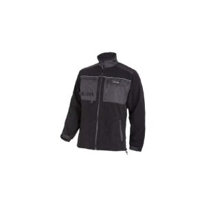 LAHTIPRO Lahti Pro POLAR SWEATSHIRT. WITH REINFORCEMENT BLACK, 420G/M2, L, CE, LAHTI