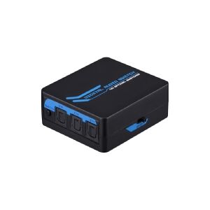 DELTACOIMP SPDIF/TOSLINK Digital Optic Au 4x1 Switch IR Remote Control