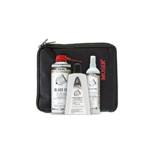 Moser 1000-7410, Blade care set, Sort, Hvid