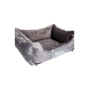 Bimbay Minky sofabetræk r.4 - 125x90cm grå-grafit