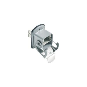 Metz Connect GmbH BTR E-DAT Industry IP67 V5 metal bulkhead Flanged housing - Cover til terminal - grå