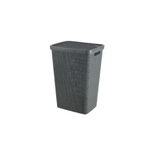 Curver Laundry Hamper Jute 58L Deep Shadow