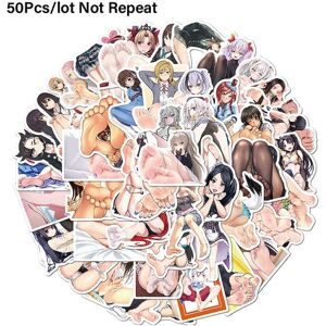 50 stk Anime Hentai Sexy Pinup Bunny Girl Waifu Decal Sticker Laptop Bil Sticker