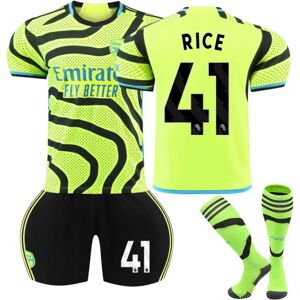 2023/24 Arsenal bortatröja #41 Rice Fotbollströja L(175-180CM)