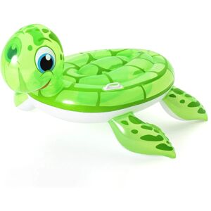 Voksen- og børneskildpadder svømmer i vand, oppustelig dyresvømmepude, flydende række, flydende seng, svømmering efter oppustning 1,4*1,4m
