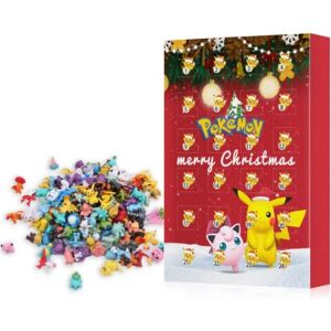 Best Trade Pokemon julebind æske kalender Kid bedste julegaver 24stk