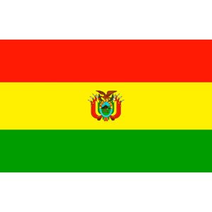 Hiprock Bolivias flag