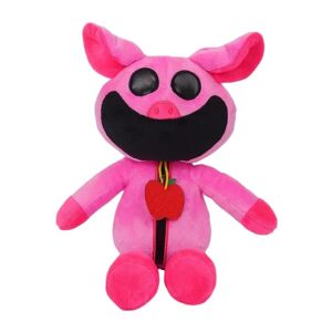 LEIGELE Plysdukke Blød Komfortabel Smilende Critters Pude Plyslegetøj Yndigt udstoppet dyr til hjemmet i soveværelset Little Pig