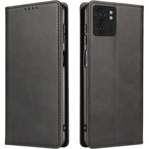 SKALO Motorola Edge 40 5G Premium Wallet Flip Cover - Sort Black