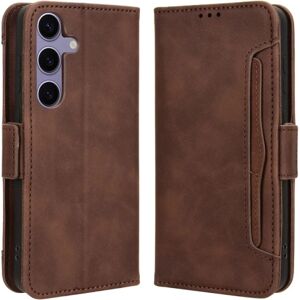 SKALO Samsung S24 6-RUM Pungetaske - Brun Brown