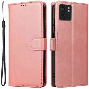 SKALO Motorola Edge 40 5G Premium Wallet Flip Cover - Rosa guld Pink gold